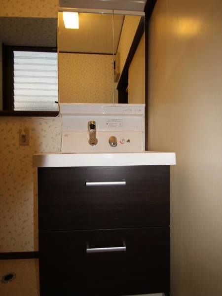 古河市　洗面化粧台　リフォーム